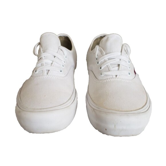 VANS Skate Authentic True White Canvas Classic Men\'s Sneakers 500714 Size 11 main image 5